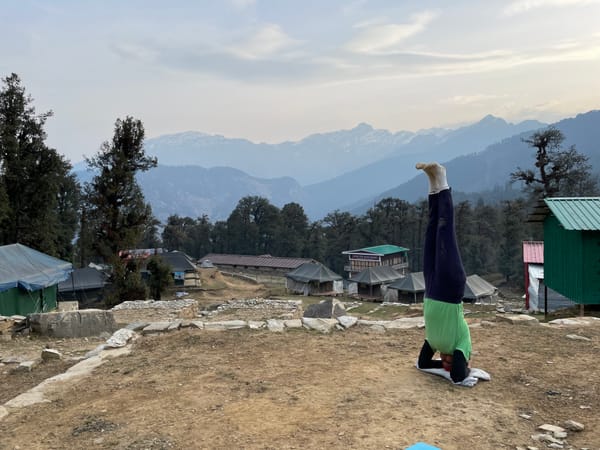 Himalayas - Tent at Baniyakund, Chopta