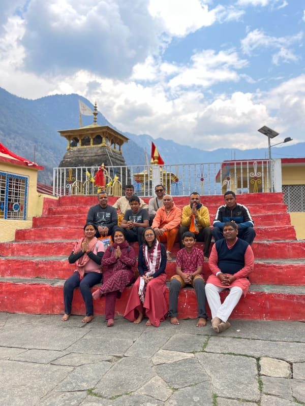 Himalayas - Tungnath Temple, Makkumath